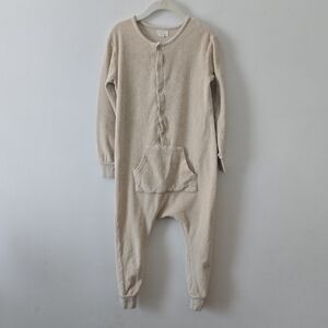 The Simple Folk Cotton Terry Long John Ecru Color Size 5-6 Yrs